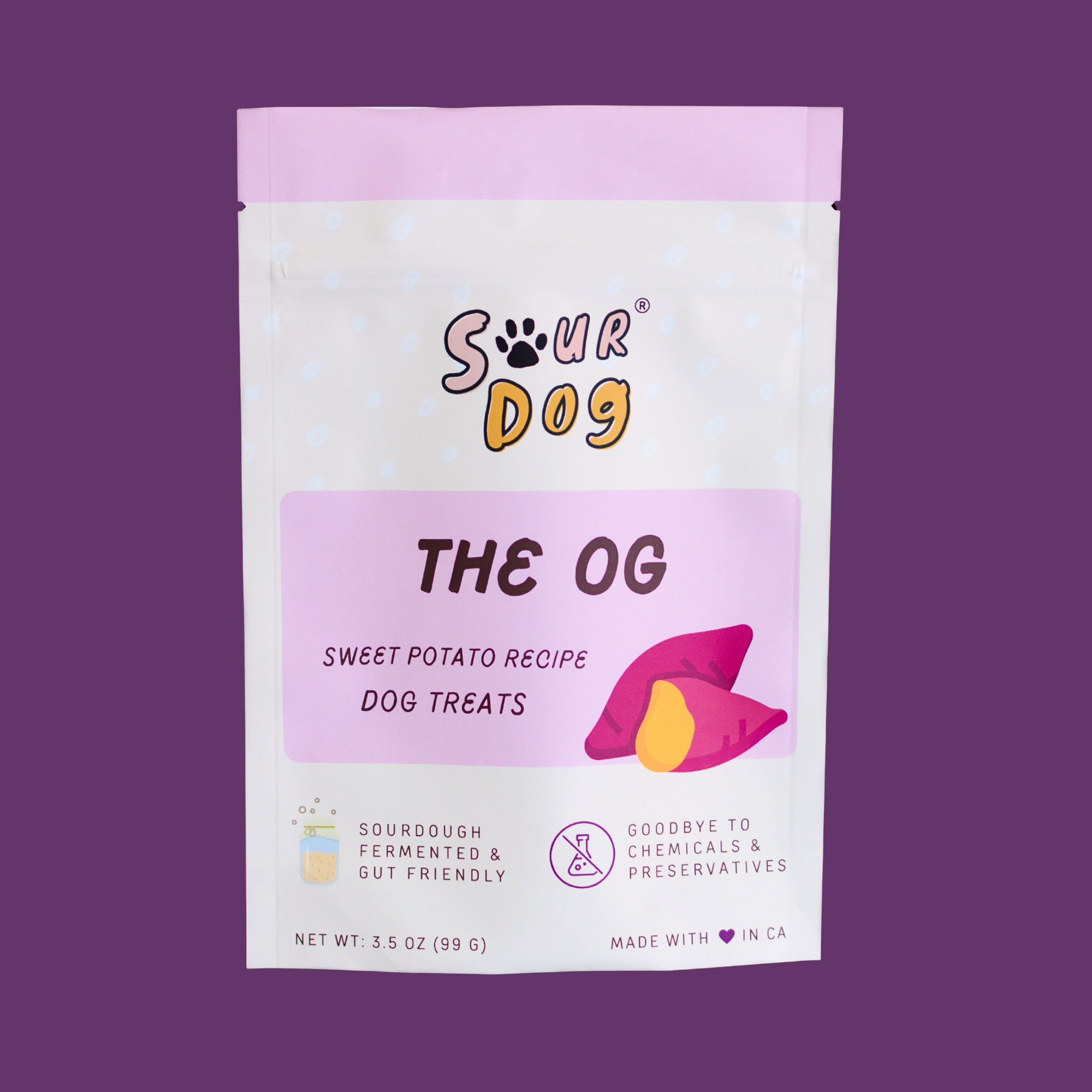 Sweet Potato Sourdough Dog Treats