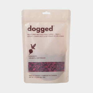 Freeze dried beets topper