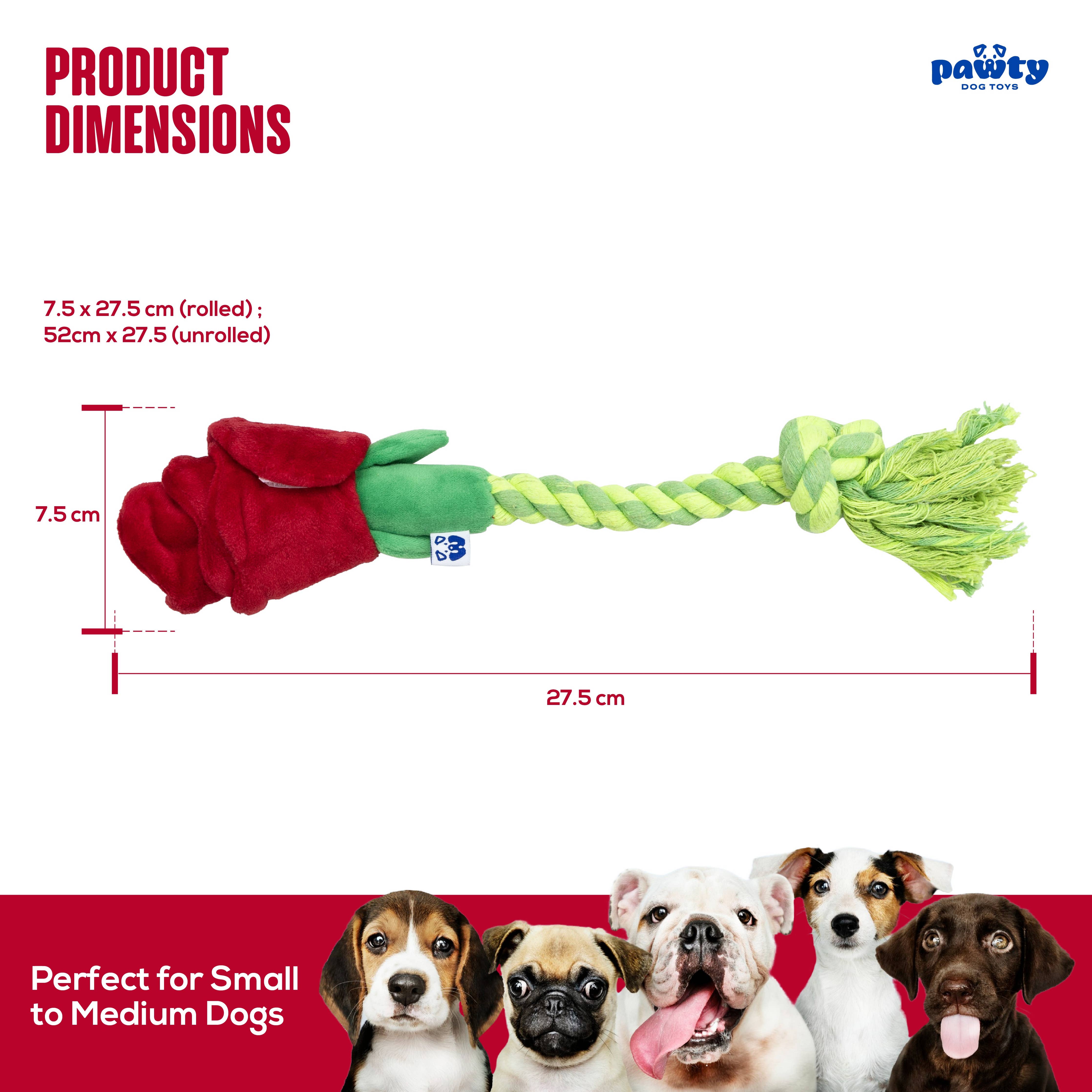 Rose Tug Rope