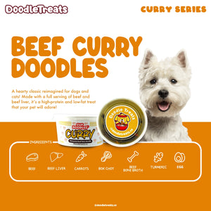 Curry Chicken Doodles (Cup Noodles for Dogs and Cats)