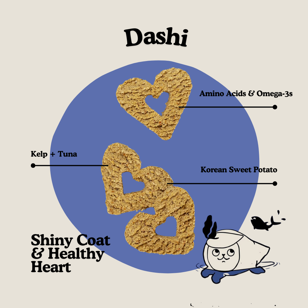 Kelp + Tuna Whole Food Dog Treat for Heart Health